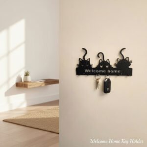 Welcome Home Kitty Key Holder