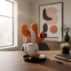 Cactus Headphone, Watch & Ring Stand