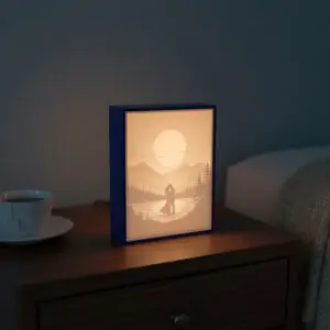 Customised MemoryGlow Light Box
