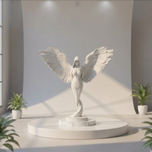 Celestial Lady With Wings