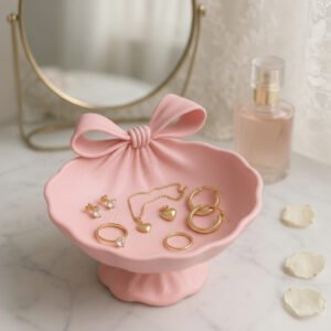 Coquette Bow Trinket Bowl