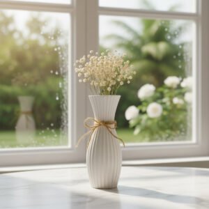 White Nevi Vase