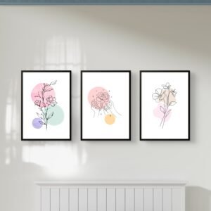 Floral Ink Impression