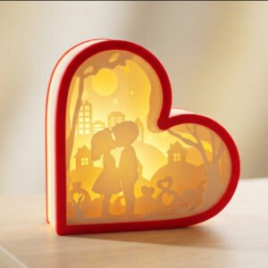 Romantic Heart Light Decorative Lamp for Bedroom and Gift