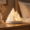 white mountain lamp