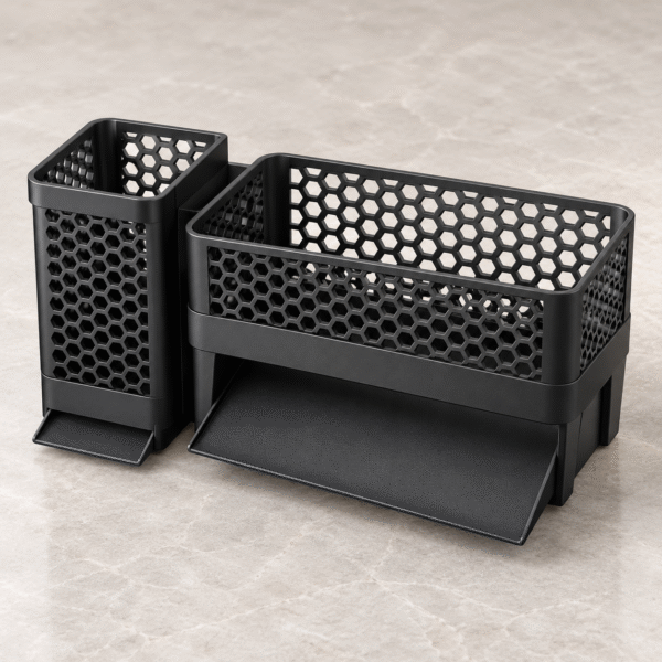 Self-Draining Sink Caddy